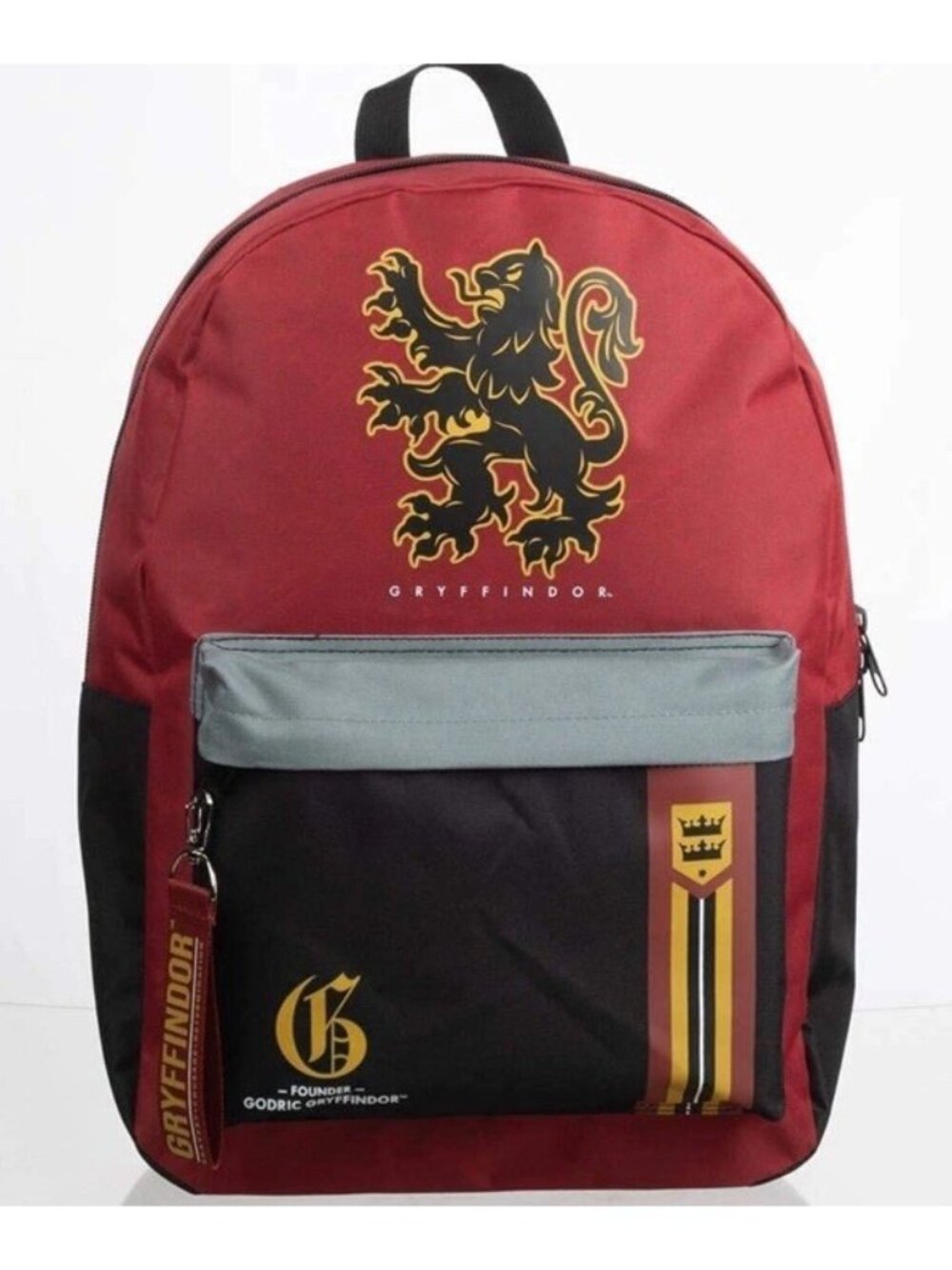 Harry Potter Gryffindor Hogwarts House Backpack Tech Sleeve Bioworld NWT
